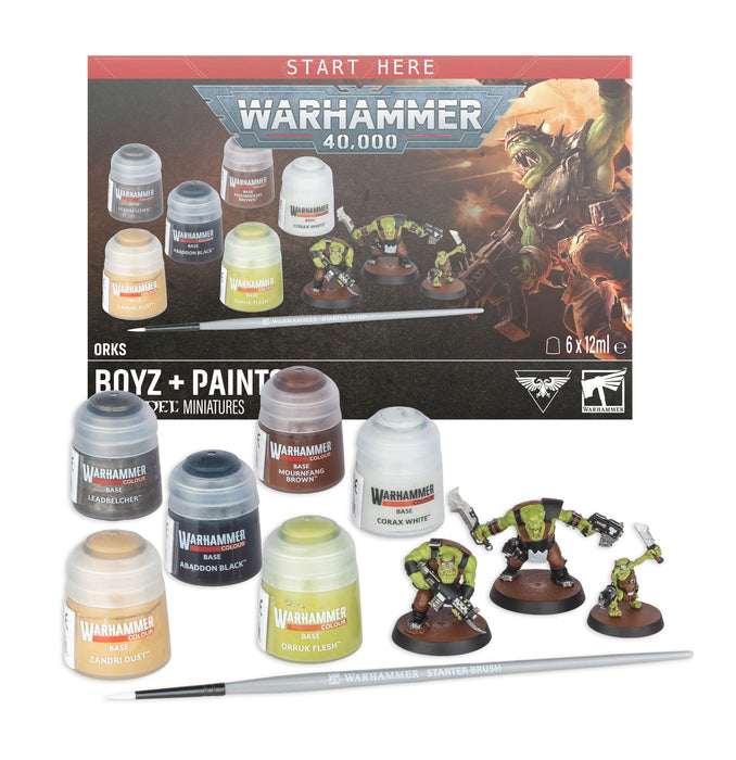 Warhammer 40,000 - Ork Paint set