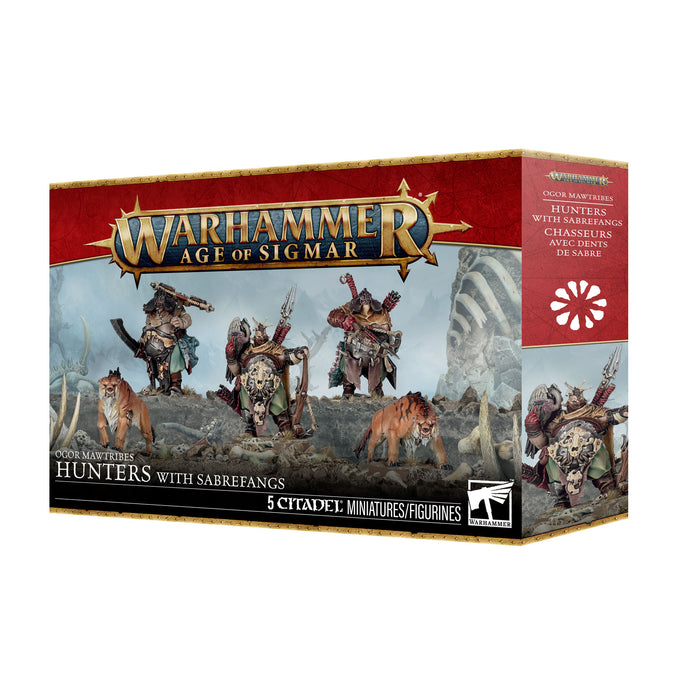 Warhammer Age of Sigmar –  Ogor Mawtribes -  Hunters with Sabrefangs