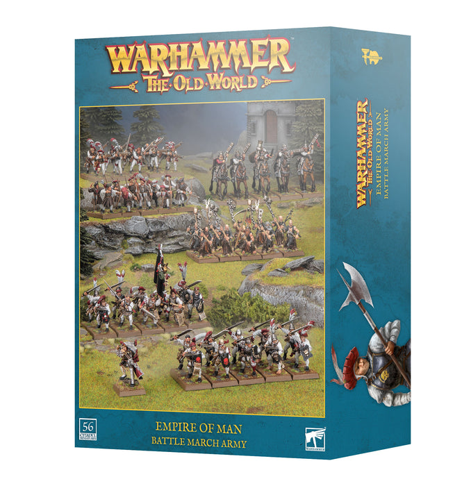 Warhammer The Old World – Empire of Man - Battle March Army boxes