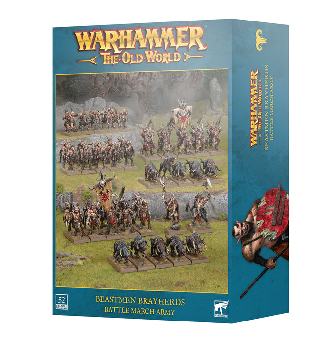 Warhammer The Old World – Beastman Brayherds - Battle March Army boxes