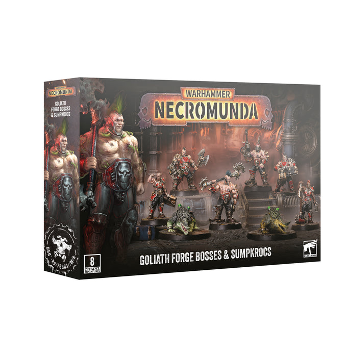 Necromunda – House Goliath - Forge Bosses and Sumpkrocs