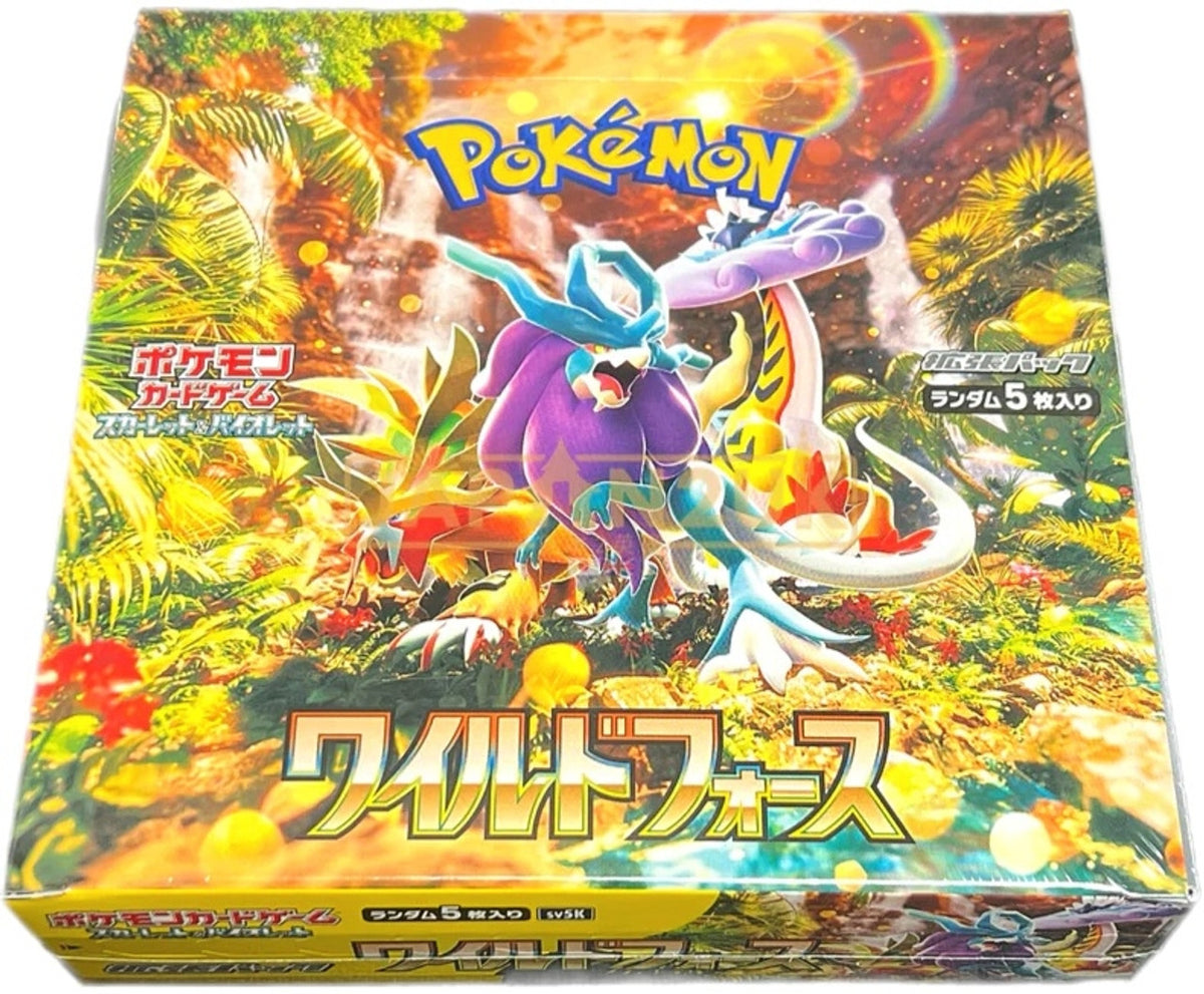 Pokémon TCG - JAPANESE - Pokemon Wild Force - Booster Pack — Cryptic Cabin