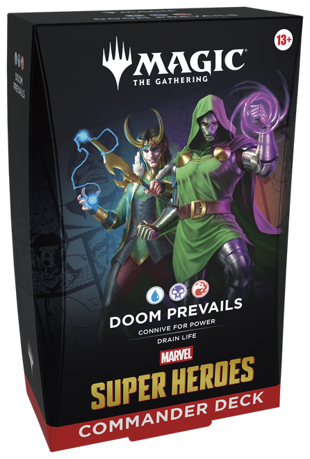 Magic The Gathering - Marvel Super Heroes - Commander Deck - Doom Prevails