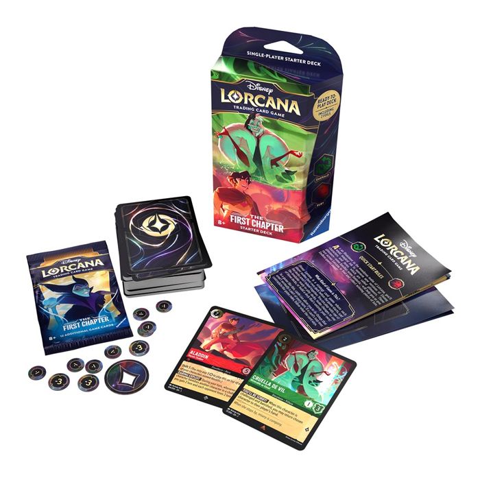 Disney Lorcana - The First Chapter - Starter Deck - Cruella De Vil & A Cryptic Cabin Disney Lorcana - The First Chapter - Starter Deck - Cruella De Vil & A Cryptic Cabin