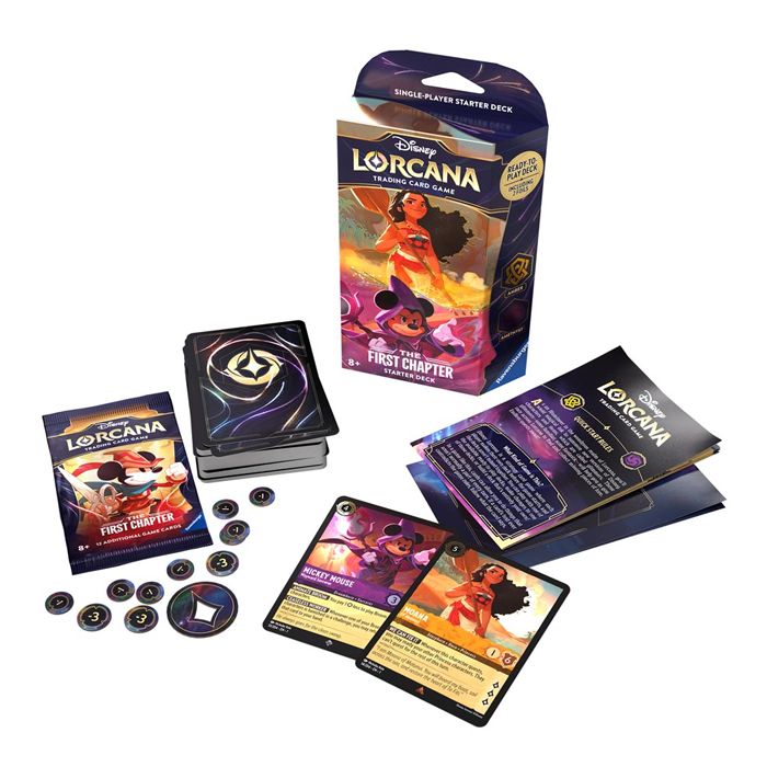 lorcana starter decks release date RB DISNEY LORCANA STARTER SAPPHIRE STEEL
