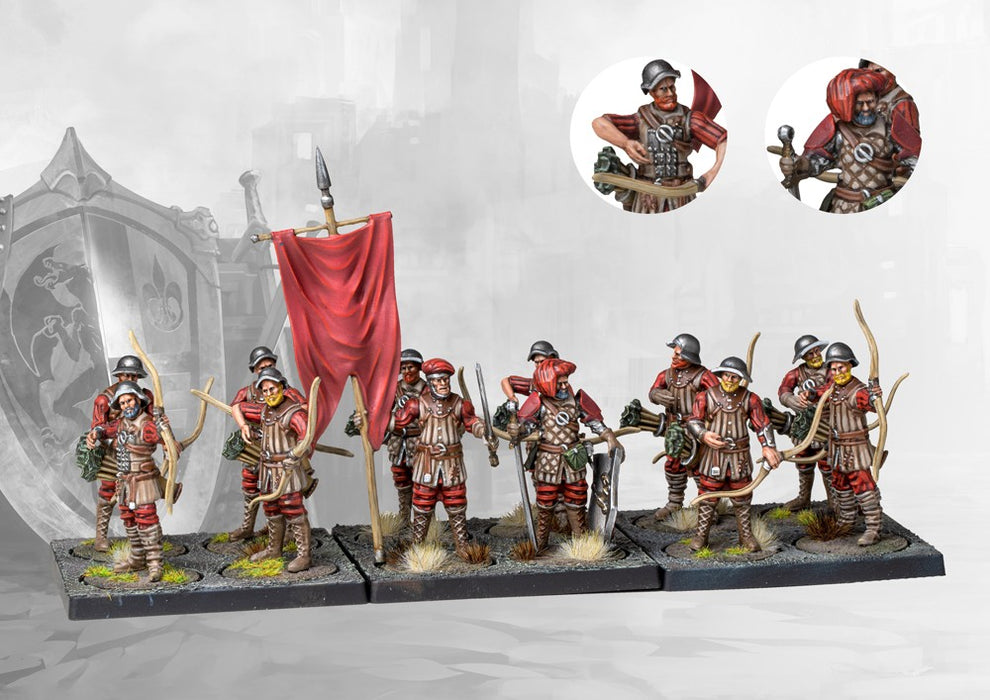 Conquest - Hundred Kingdoms - Militia Bowmen