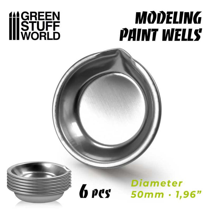 Green Stuff World - Modeling Paint Wells