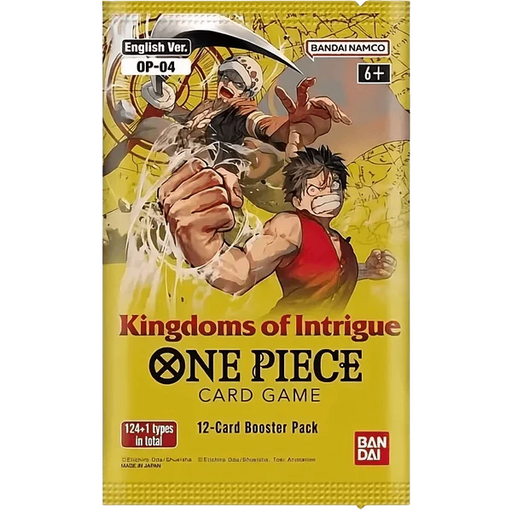 one piece tcg kingdoms of intrigue booster box op 04 One Piece TCG: Kingdoms of Intrigue Booster Box Case (12x Boxes)