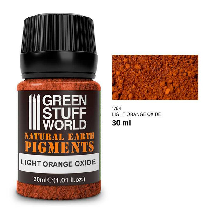 Green Stuff World - Natural Earth Pigments - Light Orange Oxide