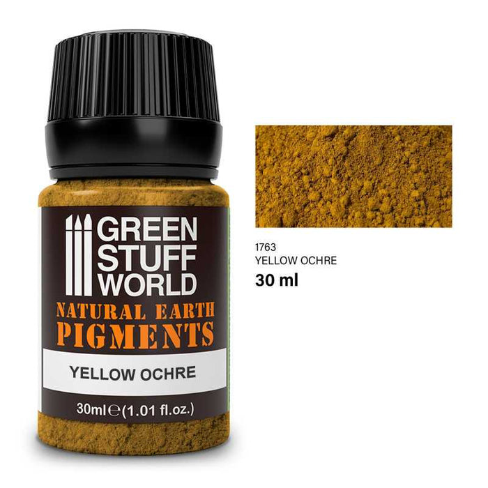 Green Stuff World - Natural Earth Pigments - Yellow Ochre