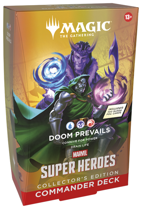 Magic The Gathering - Marvel Super Heroes Collector's Commander Deck - Doom Prevails