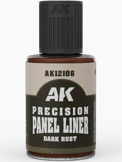 AK - Precision Paneliner - Dark Rust 30ml