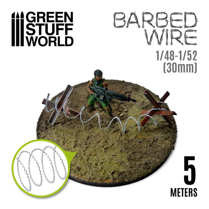 Green Stuff World - Barbed Wire (5m)