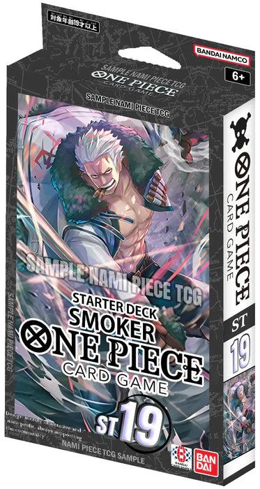 One Piece Card Game: Starter Deck - Black Smoker (ST-19)