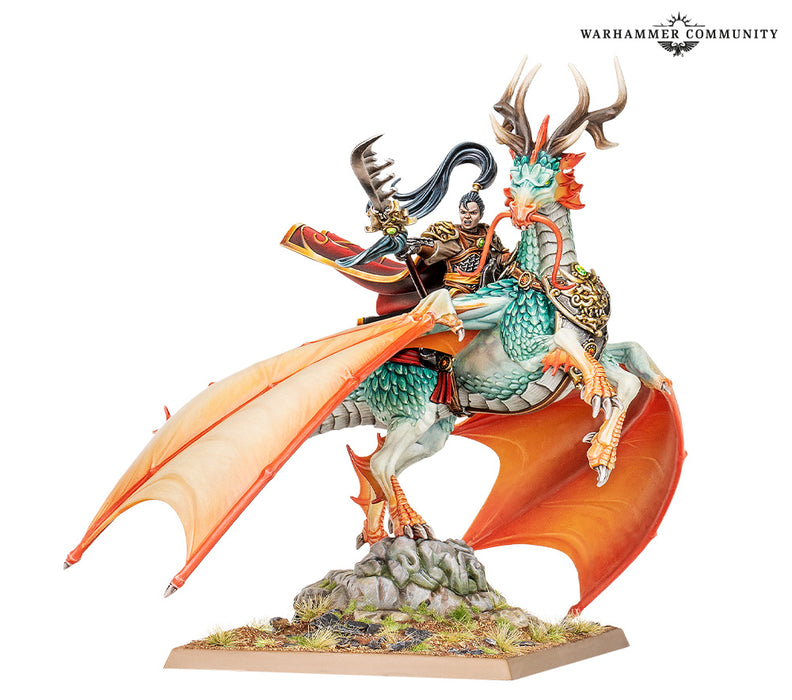 The Old World - Grand Cathay - Shugengan on Lord Great Spirit Longma