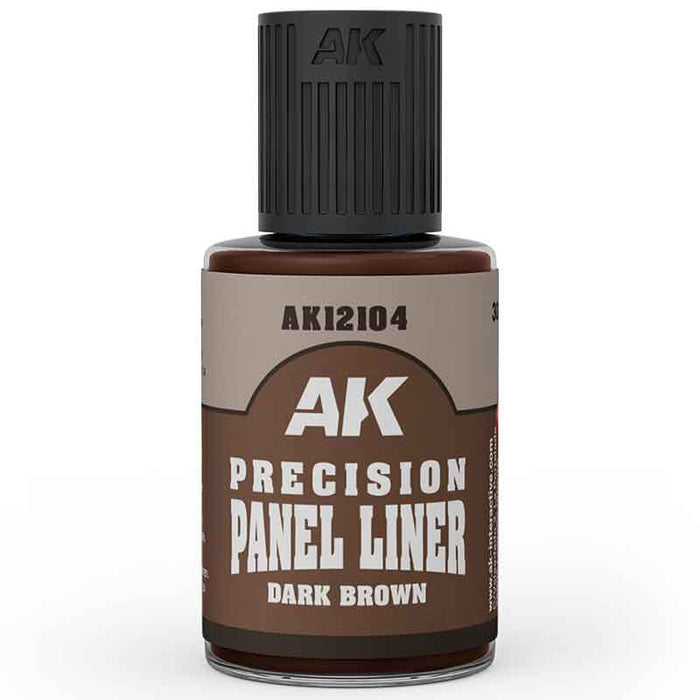AK - Precision Paneliner - Dark Brown 30ml