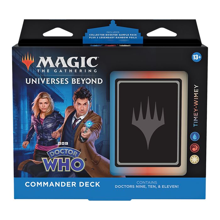 Magic The Gathering - Universes Beyond - Doctor Who - Commander Deck - Timey Wimey