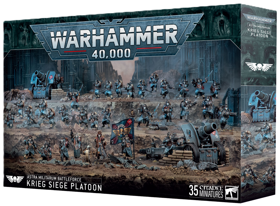 40K - Imperium - Astra Militarum - Battleforce - Krieg Siege Platoon