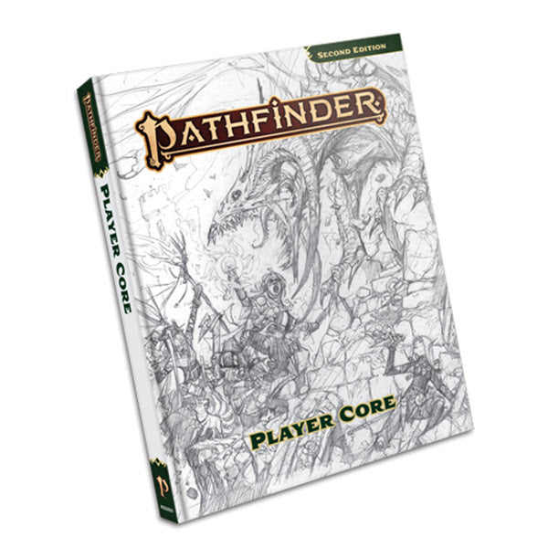 Pathfinder RPG: Pathfinder Player Core Sketch Cover (P2)