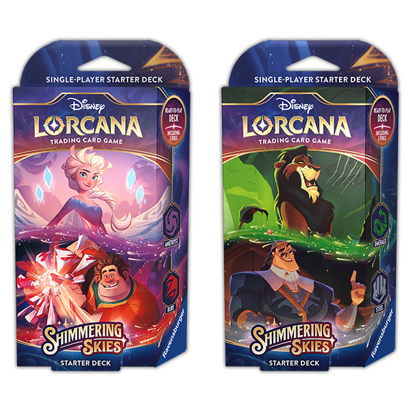 Disney Lorcana - "Shimmering Skies" - Starter Deck Scar and Kronk