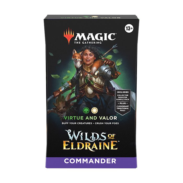 Magic The Gathering - Wilds Of Eldraine - Commander Deck - Virtue And Valor