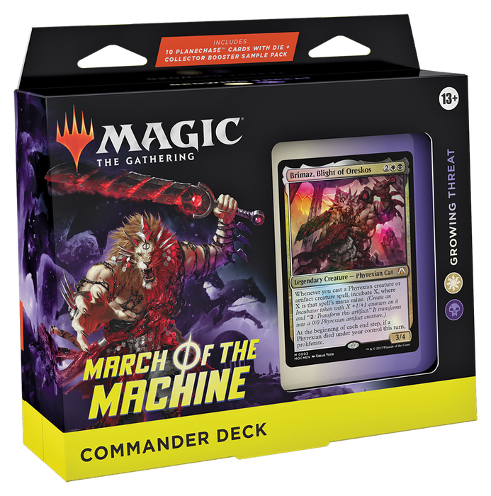 MTG March of the Machine: Commander Deck - 'Growing Threat'