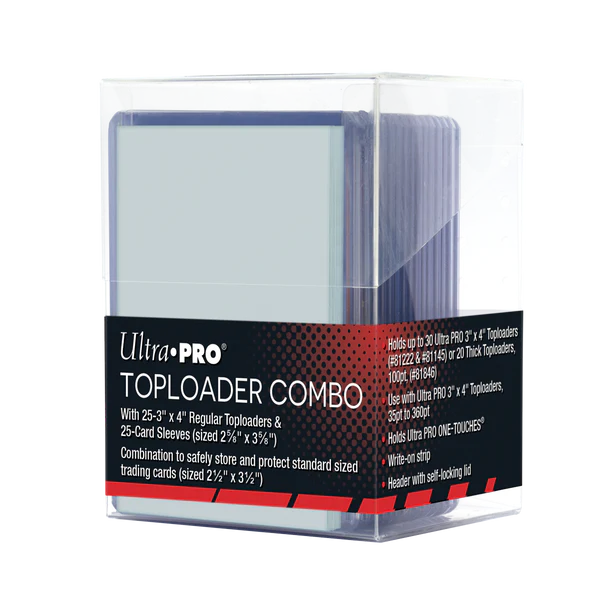 Ultra Pro - Toploader Combo (25ct)