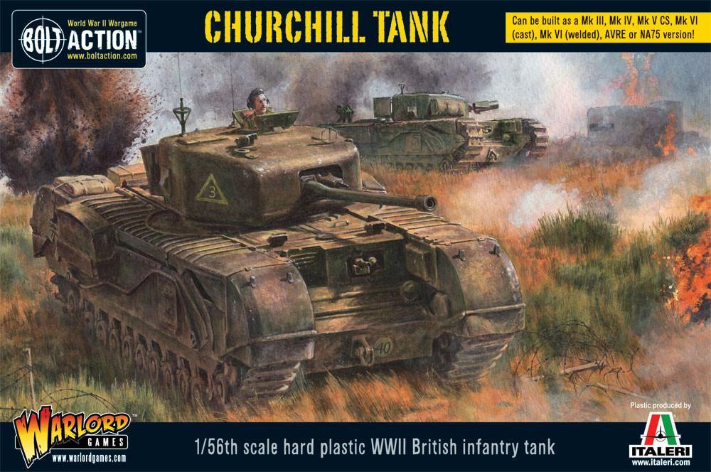 Bolt Action - British Army - Churchill Infantry Tank