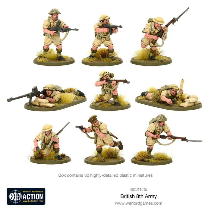 Bolt Action - British Army - 8th Army Infantry