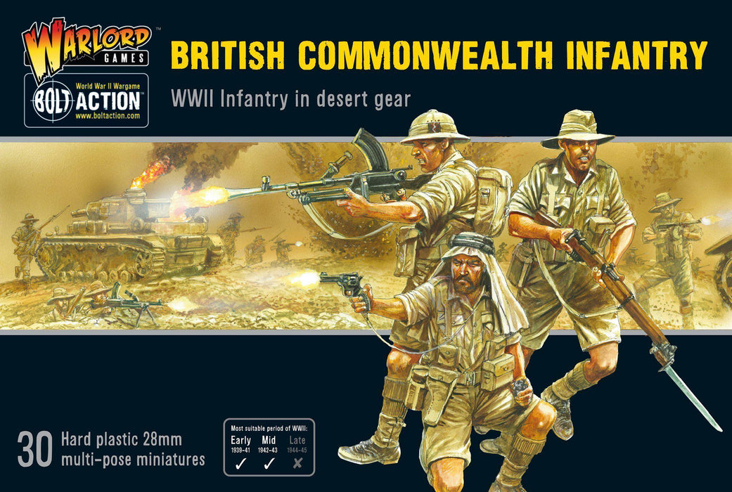 Bolt Action - British Army - British Commonwealth Infantry