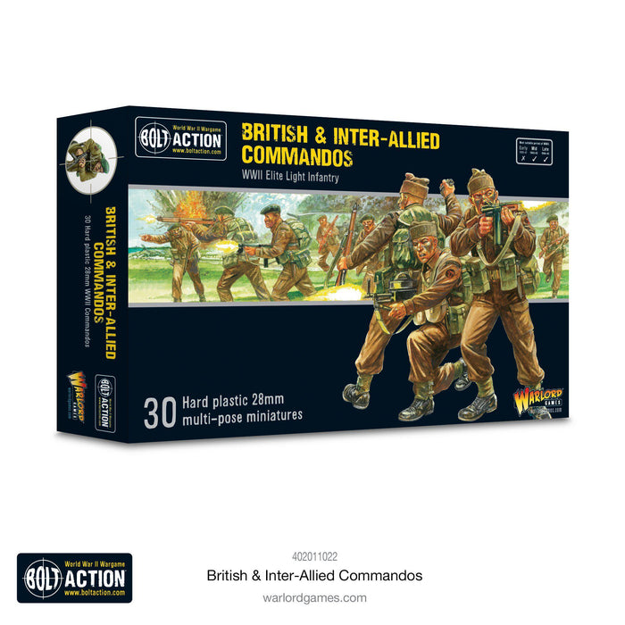 Bolt Action - British & Inter-Allied Commandos (2021 Version)