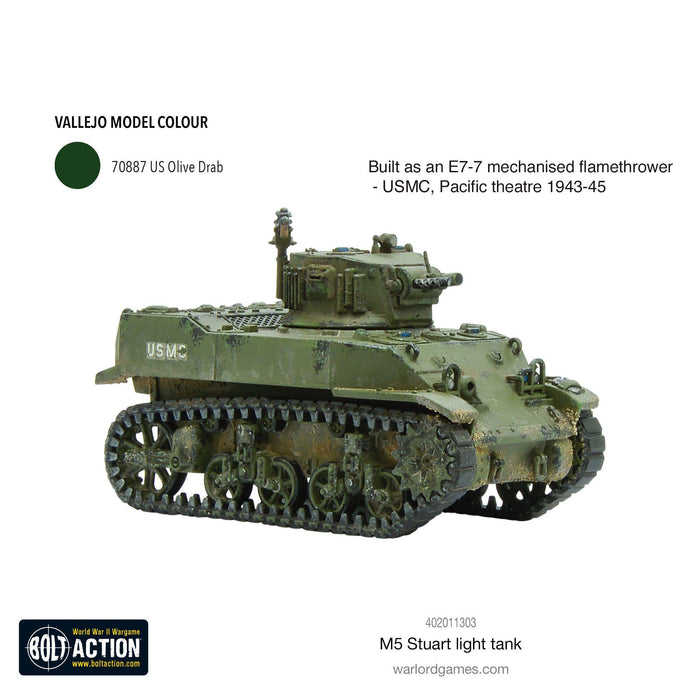 Bolt Action - US Army - M5 Stuart