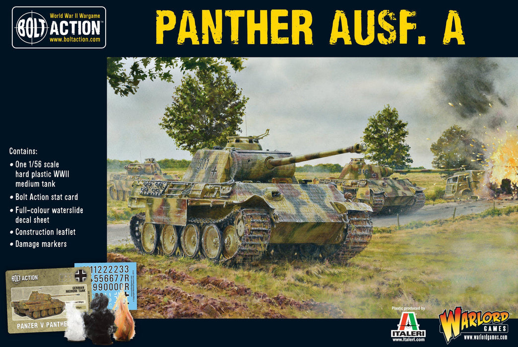 Bolt Action - German Army - Panther Ausf A