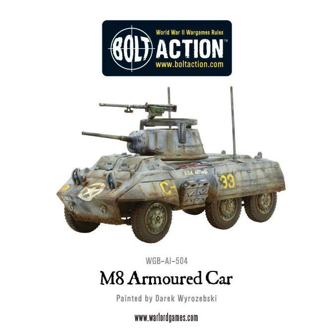 Bolt Action - US Army - M8/M20 Greyhound Scout Car