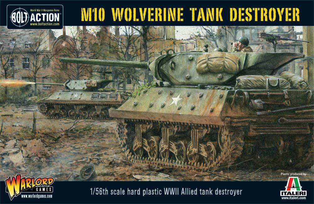 Bolt Action - US Army - M10 Tank Destroyer/Wolverine