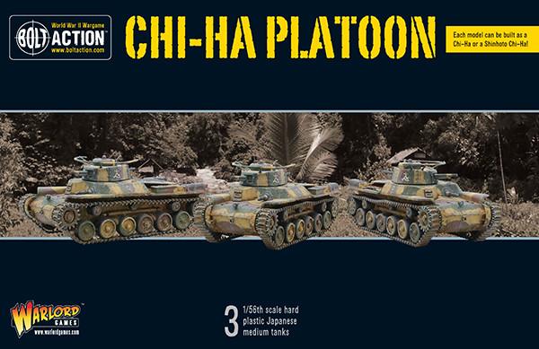 Bolt Action - Japanese Army - Chi-Ha Platoon