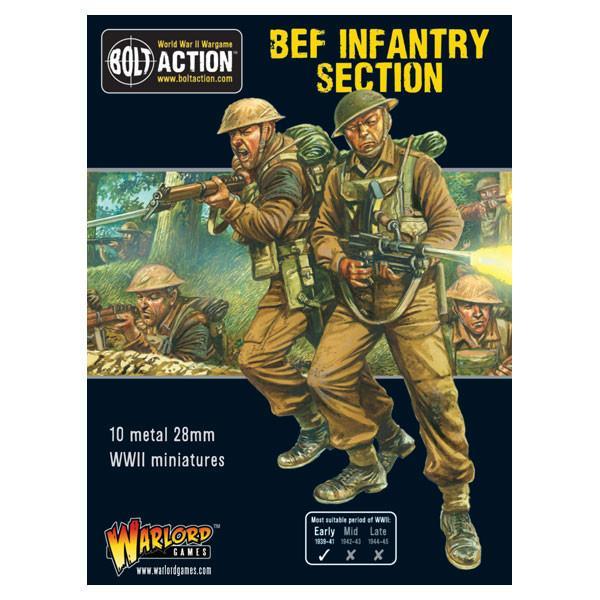 Bolt Action - British Army - BEF Infantry Section