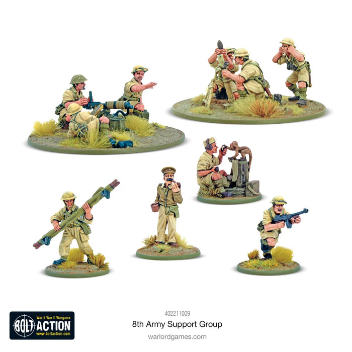 Bolt Action - British 8th Army Support Group