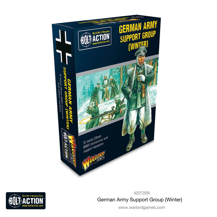 Bolt Action - German Army - Winter Support Group (HQ, Mortar & MMG)