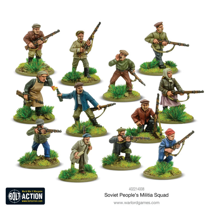 Bolt Action - Soviet Army - Peoples Militia Squad