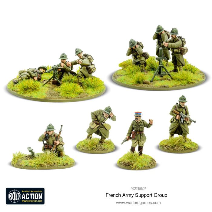 Bolt Action - French Army - Support Group