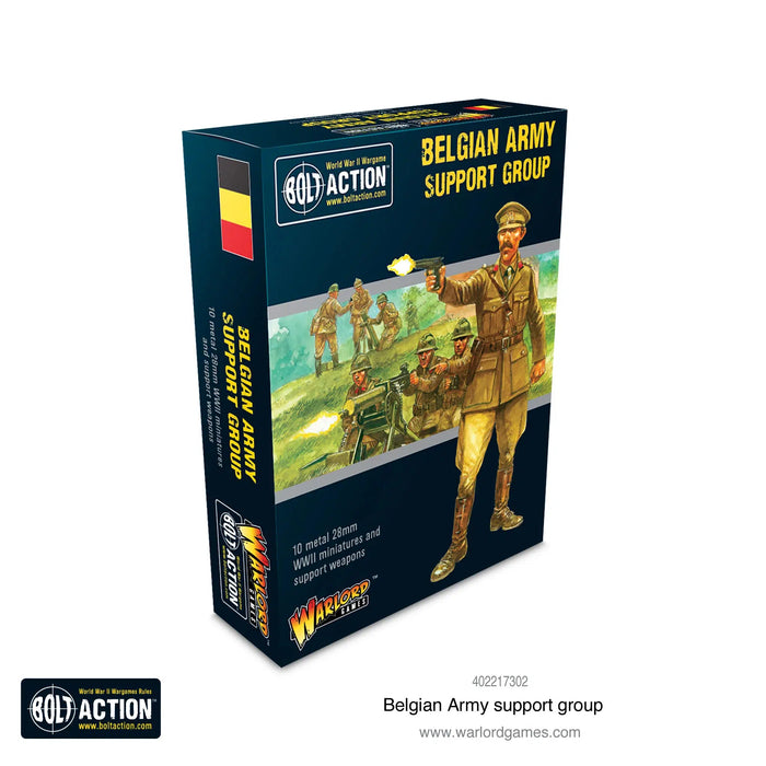 Bolt Action - Belgian Army - Support Group