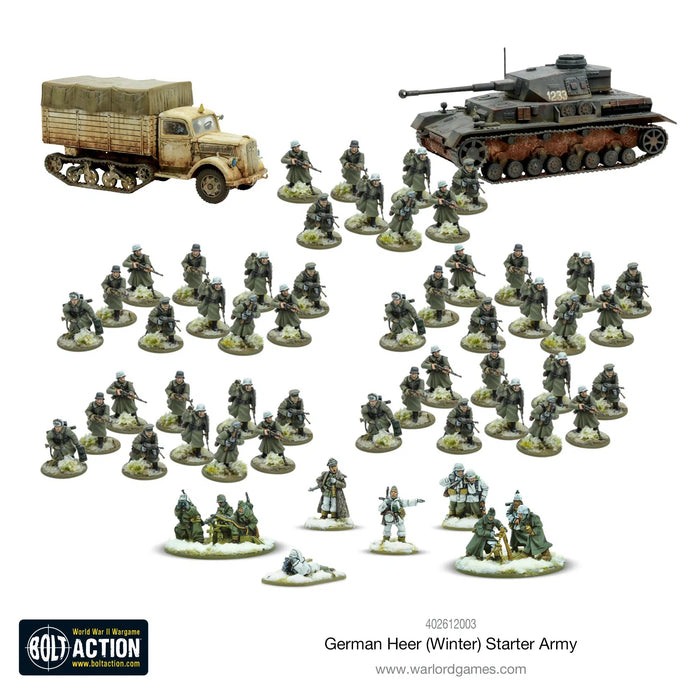 Bolt Action - German Army - Heer Winter Starter Army