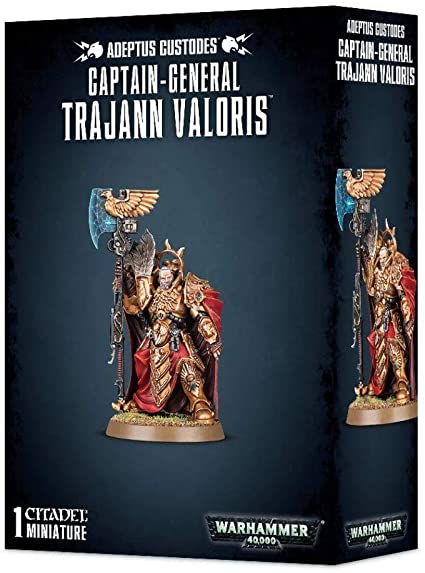 Adeptus Custodes - Captain-General Trajann Valoris