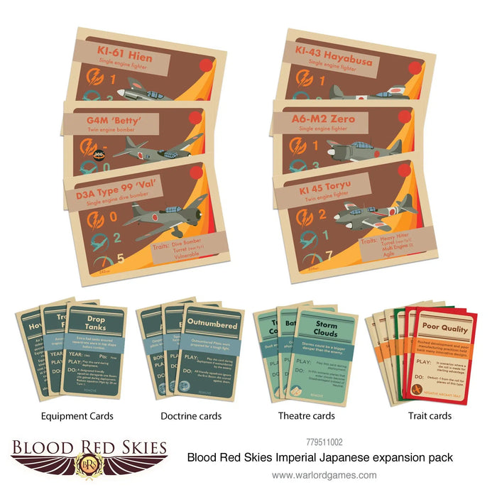 Blood Red Skies- Japanese Army - Expansion Pack