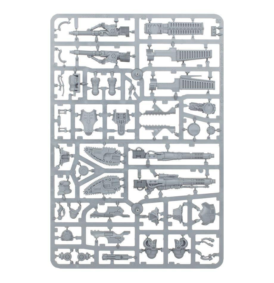 Reaver Titan Weapons: Melta Cannon, Chainfist, Volcano Cannon and Turb ...