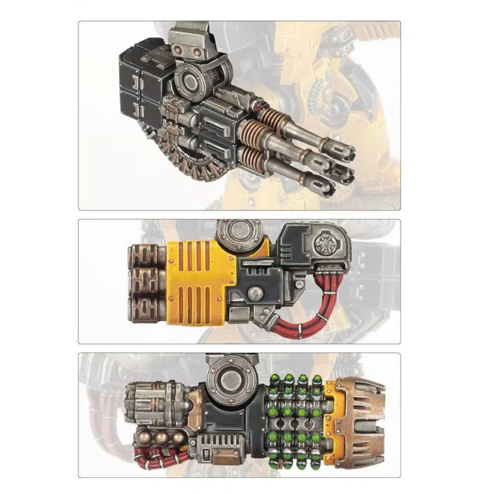 Horus Heresy - Leviathan Siege Dreadnought Ranged Weapons Frame [Mail Order Only]