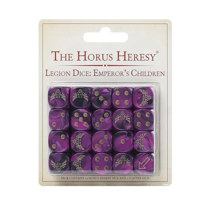 Horus Heresy - Emperor's Children Legion Dice Set
