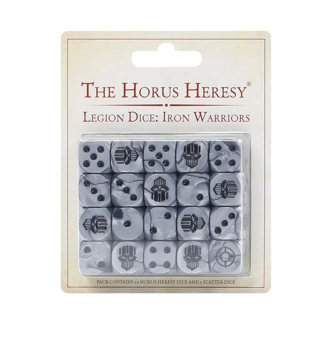 Horus Heresy - Iron Warriors Legion Dice Set