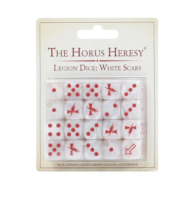 Horus Heresy - White Scars Legion Dice Set